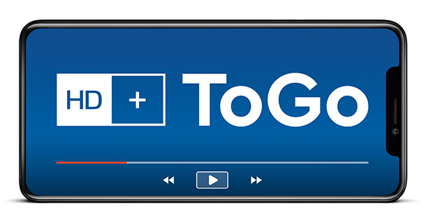 [Produktname]: HD+ ToGo Logo