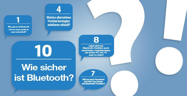 10 Fragen &amp; Antworten zum Thema Bluetooth