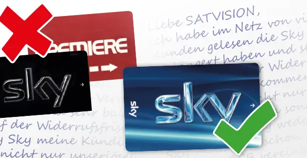 Leserstimmen zum Sky-Kartentausch