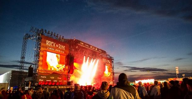 3sat überträgt von Rock am Ring