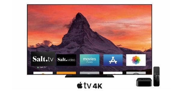Zattoo liefert 4K-Inhalte auf Apple TV für Schweizer Telekom...