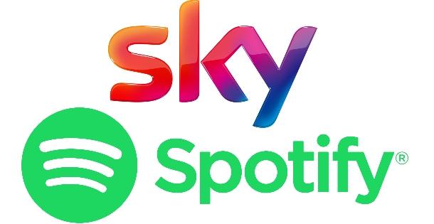 Spotify Premium bei Sky