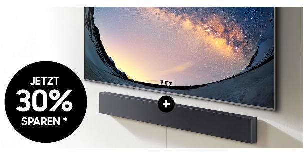 Samsung gewährt 30% Rabatt auf Soundbars