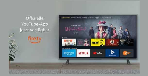 Offizielle YouTube-App wieder auf Fire TV verfügbar