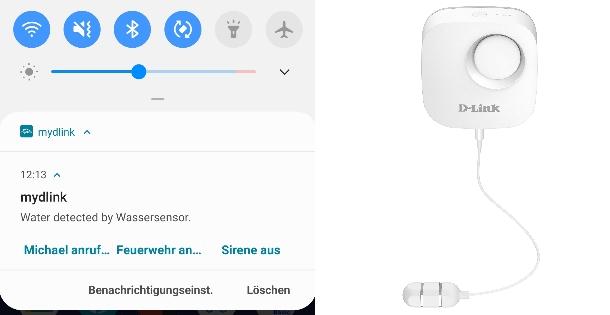 D-Link Wi-Fi Wassersensor DCH-S161