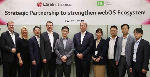 LG baut Partnerschaft für webOS aus