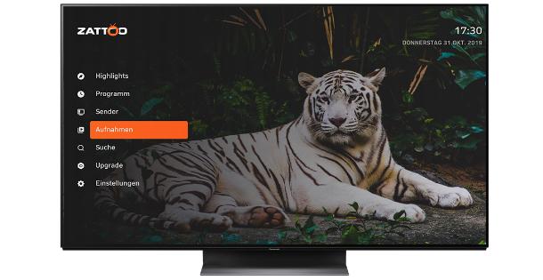 Zattoo-App ab sofort auf Panasonic-TVs verfügbar