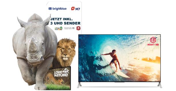 M7 und BrightBlue bieten Ultra-HD-Sender für IPTV