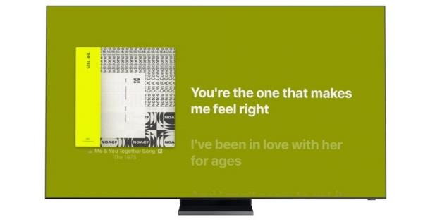Samsung: Apple Music Lyrics auf Smart-TVs verfügbar
