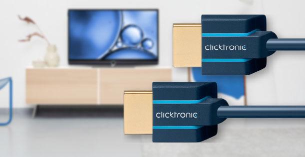 „Clicktronic Ultraslim High Speed HDMI Kabel“ (70704) im Tes...