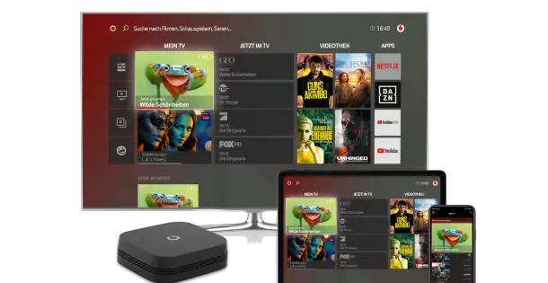 Vodafone ordnet TV- und Radiosender neu