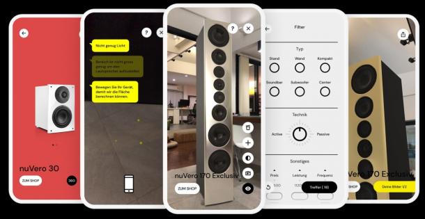 Augmented Reality-App "nuReality"