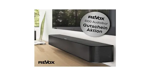 Revox S100 Audiobar Gutschein-Aktion