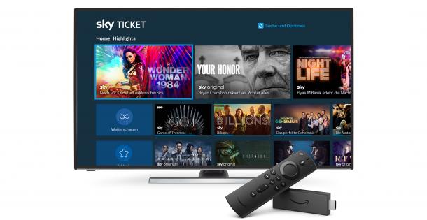 Sky Ticket jetzt auf Fire TV-Geräten verfügbar