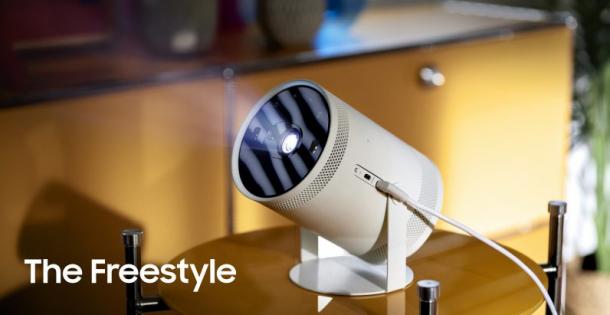 Samsung stellt neuen tragbaren Lifestyle-Projektor The Frees...