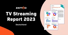 Zattoo TV-Streaming-Report 2023 Deutschland: