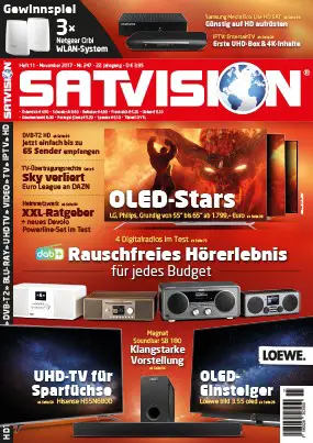 Satvision Magazin 2017 Ausgabe 11 November