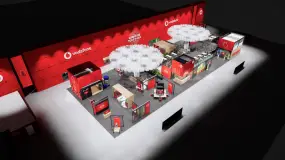 Vodafone auf dem OMR-Festival 2023