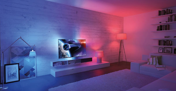 Philips Vierseitiges Ambilight + Hue