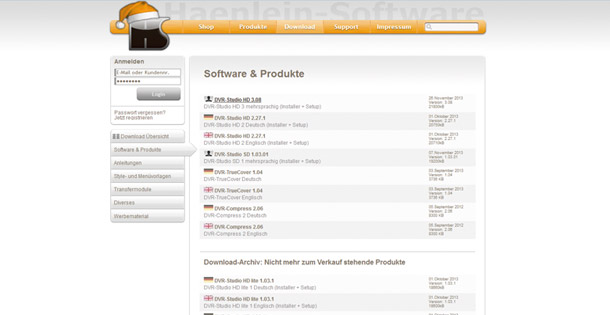 Download und installation