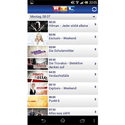 RTL inside App-Screenshot