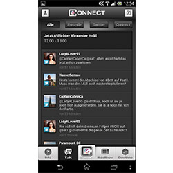 Sat.1 Connect App-Screenshot