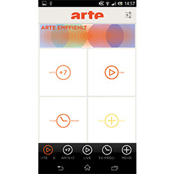 Arte App-Screenshot