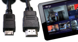 HDMI-Mini-Anschluss für Tablets