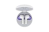 LG TONE Free FN5U Earbuds, UVnano 99.9 Prozent bakterienfrei, Kabellose Bluetooth In-Ear Kopfhörer, Weiß