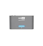 HDSX TV Sound Optimizer HDMI ARC | Gleichmäßige Lautstärke, klare Sprache für TV, Streaming und Gaming | Premium TV Sound | PCM 2.0 | Virtueller 3D-Klang HDSX.360 | PassTHRU für DD5.1, DD+, Atmos