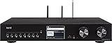 Imperial DABMAN i560 CD - HiFi Anlage mit Verstärker und CD Player - Internetradio/Digitalradio (DAB+ / DAB/UKW/WLAN/LAN, HDMI ARC, Bluetooth senden und empfangen, Streaming Dienste) schwarz