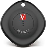 Verbatim My Finder, Bluetooth Tracker für Rucksack, Koffer, Geldbörse, Schlüssel und Co, kompatibel mit Apple „Wo ist?“, Schlüsselfinder mit austauschbarer Batterie