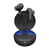 LG TONE Free DFP8 In-Ear Bluetooth Kopfhörer mit MERIDIAN-Technologie, ANC (Active Noise Cancellation), UVnano & IPX4-Spritzwasserschutz - Schwarz