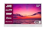 JVC tragbarer 32 Zoll Fernseher LT-32VHP256W mit integriertem Akku (HD Smart TV, Triple-Tuner, Bluetooth) inkl. 6 Monate HD+