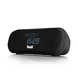 Teufel Radio ONE HiFi-Wecker - Bluetooth Lautsprecher mit DAB+/FM-Radio, Weck-Funktionen, Sleeptimer - Schwarz