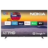 NOKIA 43 Zoll (109 cm) Google TV FHD (WLAN, Triple Tuner DVB-C/S2/T2) – FN43GE320 - 2023