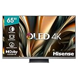 Hisense 65A9H OLED 164cm (65 Zoll) Fernseher, Sonic Screen, 4K, HDR, Dolby Vision IQ & Atmos, 3.1.2 Sound, IMAX Enhanced, 120Hz, Alexa Built-in, Google Assistant, Game Mode Pro anthrazit [2022]