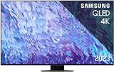 Samsung QLED 4K Q80C 55 Zoll Fernseher, Neural Quantum Prozessor 4K, Motion Xcelerator Turbo+, Quantum HDR+, Smart TV, (Modell 2023, 55Q80C)