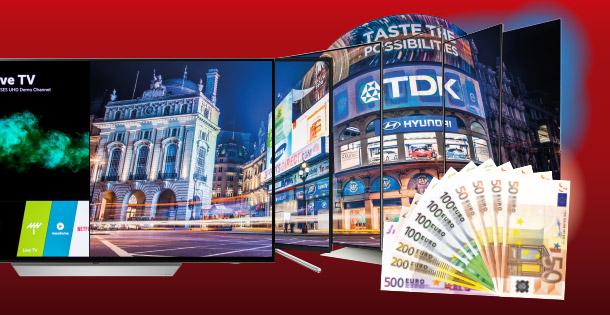 SATVISION 2018 04 Aktuell Jetzt 1.500 Euro und mehr beim TV Kauf sparen
