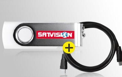 SATVISION ePaper USB Archiv 2019 + HDMI-Kabel